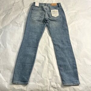 7 For All Mankind Ankle Skinny Luxe Vintage Jeans Distressed Light Wash Size 26‎
